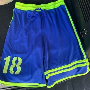 Boys athletic shorts size 14